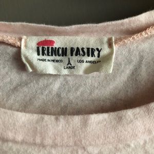french pastry Tops - pastel pink cat French Pastry top french pastry Tops - pastel pink cat French Pastry top